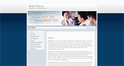 Desktop Screenshot of franzcpas.com