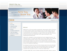 Tablet Screenshot of franzcpas.com